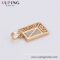 33717 Hot sale beautiful ladies jewelry 18k gold plated pendnat